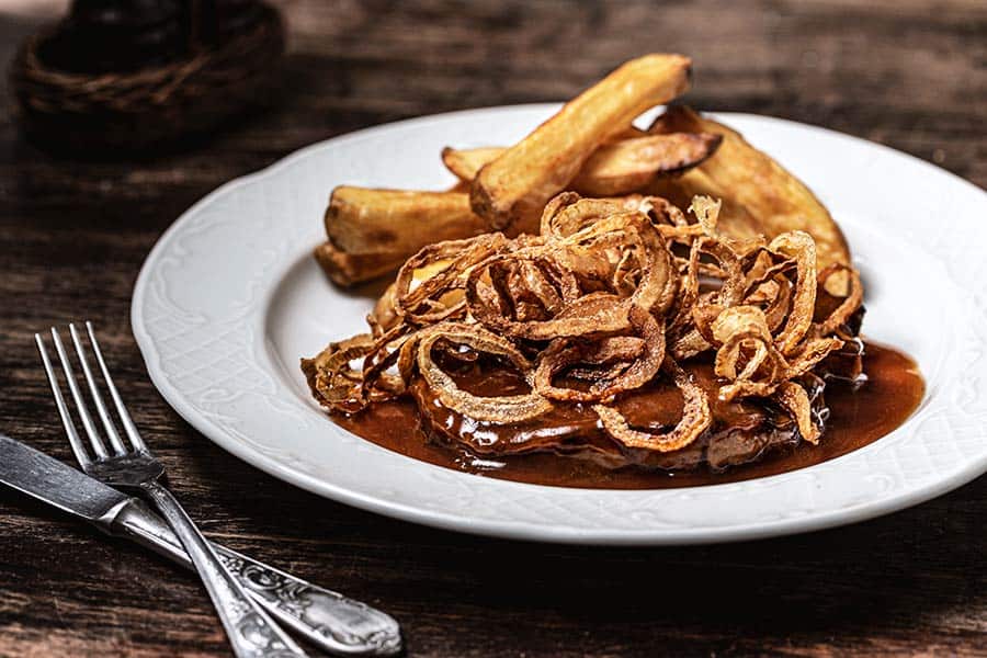 Zwiebelrostbraten kurz gebraten » Das Rezept von GÜNSTIG KOCHEN Zwiebelrostbraten kurz gebraten » Das Rezept von GÜNSTIG KOCHEN